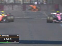 Hamilton desviou para evitar o acidente monstruoso