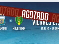 Apesar dos preços elevados, os ingressos para o treino Scaloneta estavam esgotados