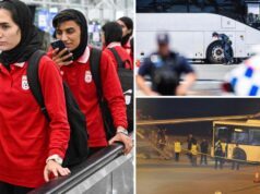 Dois outros membros da seleção iraniana de futebol feminino também se refugiaram