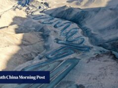 A China pressionou para construir um grande muro de defesa subterrâneo no mundo conturbado.