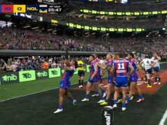 Marzhew jogou a bola após uma tentativa