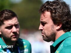 Fernando Alonso está em uma ‘situação mental difícil’ devido a problemas com o Aston Martin, diz Adrian Nevi