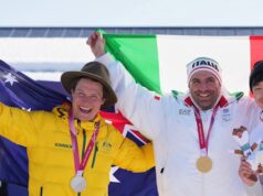 Ben Tudhope conquistou a medalha de bronze atrás do italiano Emanuel Perathoner