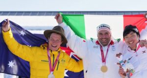 Ben Tudhope conquistou a medalha de bronze atrás do italiano Emanuel Perathoner