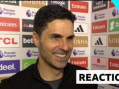 Arteta encantado com a vitória sobre o ‘time de ponta’ Chelsea
