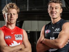 Acompanhe a rodada de abertura da AFL 2026, resultados, probabilidades, equipes e horário de início no SCG em Sydney