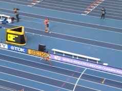 Griffith caiu logo abaixo do cenário internacional