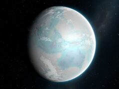 Os oceanos líquidos da Terra Bola de Neve afundaram abaixo de zero