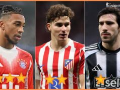 Explicação das classificações de ajuste de transferência: Michael Olise, Sandro Tonali