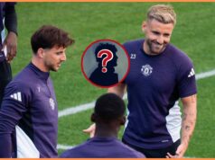 Luke Shaw cotado para a vaga da Inglaterra no WC 2026