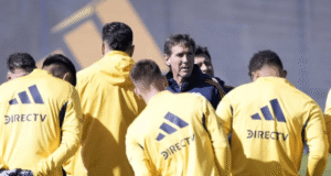 Claudio Obeda apresentou a sua versão do gesto que lhe foi dirigido pelo BOCA JUNIORS El Intransigente.