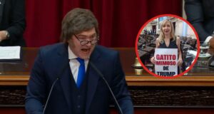 O confronto acirrado de Xavier Miley e Miriam Bergman POLÍTICA El Intransigente