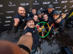 Vencedor da equipe US Sail GP em Sydney