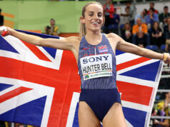 Golden Georgia Hunter Bell dominou os 1500m para terminar em Toruń