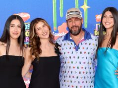 Adam Sandler compartilha postagem mostrando sua filha em seu novo filme
