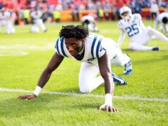 Colts’ Sauce Gardner comemora grande contratação do time