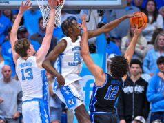 UNC recebe atualização positiva sobre a lesão de Caleb Wilson antes do Duke Clash