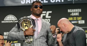 Francis Ngannou faz um discurso apaixonado sobre o seu “legado” nos desportos de combate.