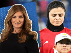 Aplaudo a imensa coragem das mulheres requerentes de asilo na equipa de futebol do Irão depois de terem sido rotuladas de “traidoras”
