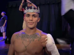 Justin Figueroa e Luis Caraballo pesavam cada um 159 libras para a luta de sábado.