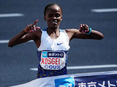 Brigid Kosgei venceu a Maratona de Tóquio em 2:14:29