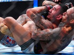 Charles Oliveira derrotou Max Holloway, conquistando o título do BMF.