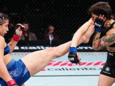 Elaine Perez vence em grande sobre Macy Chasen.