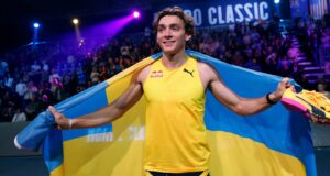 Mondo Duplantis subiu 6,31 m para o recorde mundial na Suécia