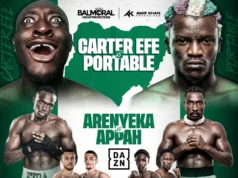 Aamir Khan e Dr. Ezekiel Adamo revelaram o show em 1º de maio na Nigéria.