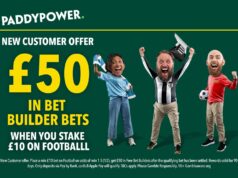 Ganhe £ 50 em apostas grátis de futebol com Paddy Power