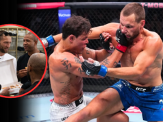 Reinier De Ridder está distribuindo donuts aos companheiros ao anunciar sua mudança para o meio-pesado após sua segunda derrota consecutiva no UFC 326.