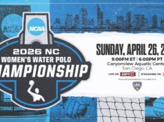 ESPN apresenta o campeonato de pólo aquático feminino da NCAA de 2026