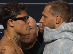 Caio Borralho descreve o “corpo estranho” de Reinier De Ridder antes da luta no UFC.