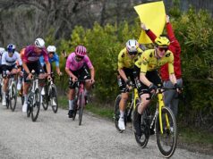 ‘Não é a coisa mais inteligente a fazer’ – Wout van Aert perde outra chance Tirreno-Adriatico