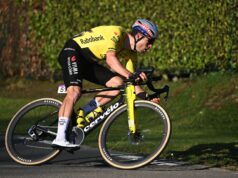 ‘De repente havia cacos de vidro na estrada’ – Wout van Aert Mais azar na primeira corrida E isso o impediu de lutar pela vitória no Ename Samyn Classic.