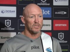 O treinador abriu contrato fora dos Sharks