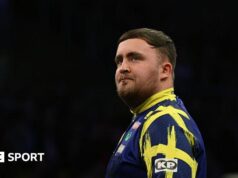 A estreia de Luke Littler no UK Open defendendo a vitória