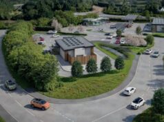 Nova estação de serviço na autoestrada do Reino Unido com drive-thru, loja e ponto de carregamento de veículos elétricos lançada nos planos