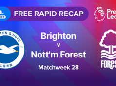 Vídeo: Uma solução rápida | MW28: Brighton x Nottingham Forest