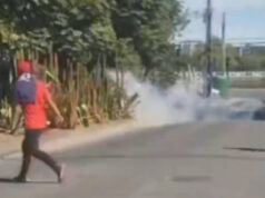 A luta terminou com uma pessoa sendo morta em um tiroteio