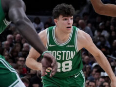 Bomba e bloqueios de Hugo Gonzalez contra Wambayama Spurs