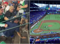 Uma luta justa no Clássico Mundial de Beisebol entre México e Estados Unidos