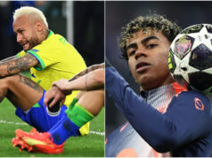 Lamin invoca o espírito de Neymar