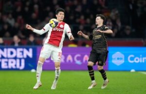 Takehiro Tomiyasu, defesa do Ajax Após a primeira partida em 2 anos: ‘Estava tão cansado depois de uma hora’