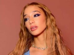 O look de Angela Torres que gerou comentários entre os fãs do SHOW El Intransigente