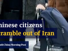 Vídeo | A China evacuou centenas de cidadãos do Irão à medida que a guerra piorava.