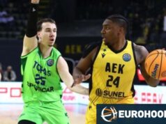 O AEK continua perfeito nas oitavas de final do BCL.