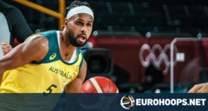 Patty Mills continuará a trabalhar em uma equipe com ambições na Liga dos Campeões de Basquete.