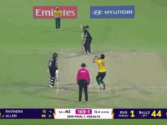 O século de 33 bolas de Finn Allen levou a Nova Zelândia à vitória final sobre a África do Sul