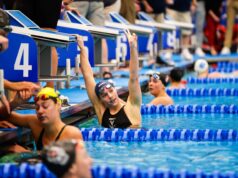 Virginia vence quinto revezamento consecutivo dos 200 metros medley